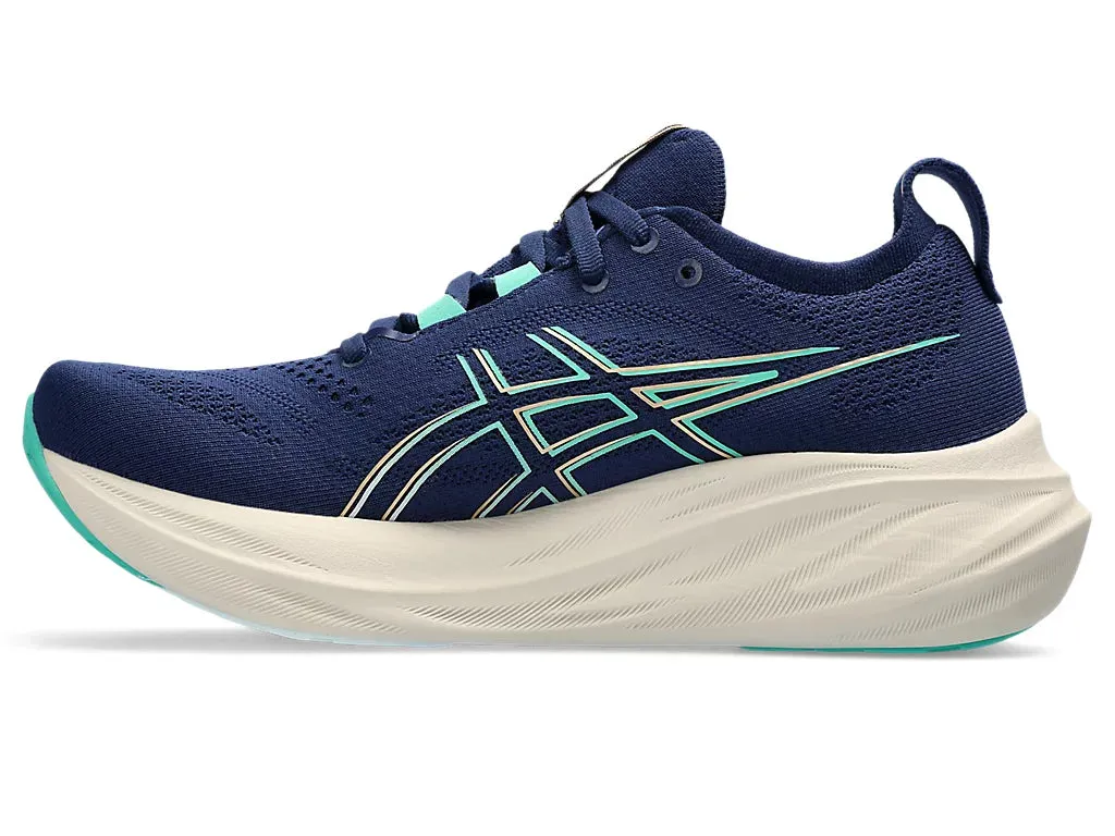 Asics Gel-Nimbus 26 Women's - Blue Expanse/Aurora Green