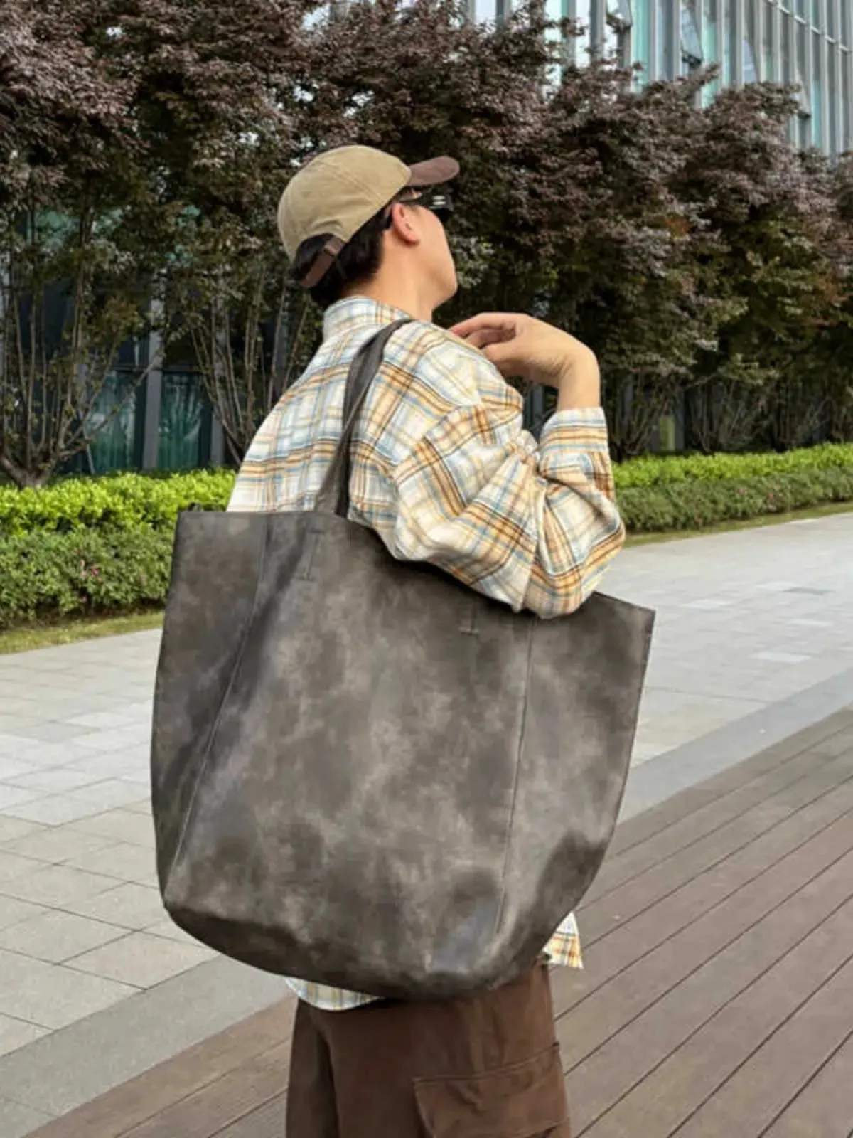 Casual Oversized Canvas Tote Bag