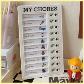 Chore Checklist Board