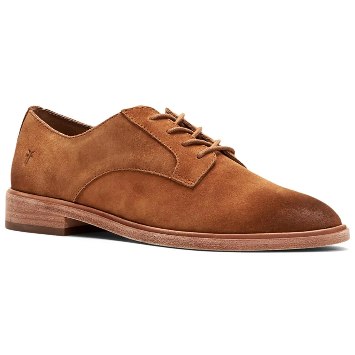 Frye Womens Emory Faux Suede Lace-Up Oxfords