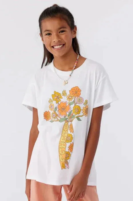 Girls Shirt O'Neill Kids Flower Bouquet