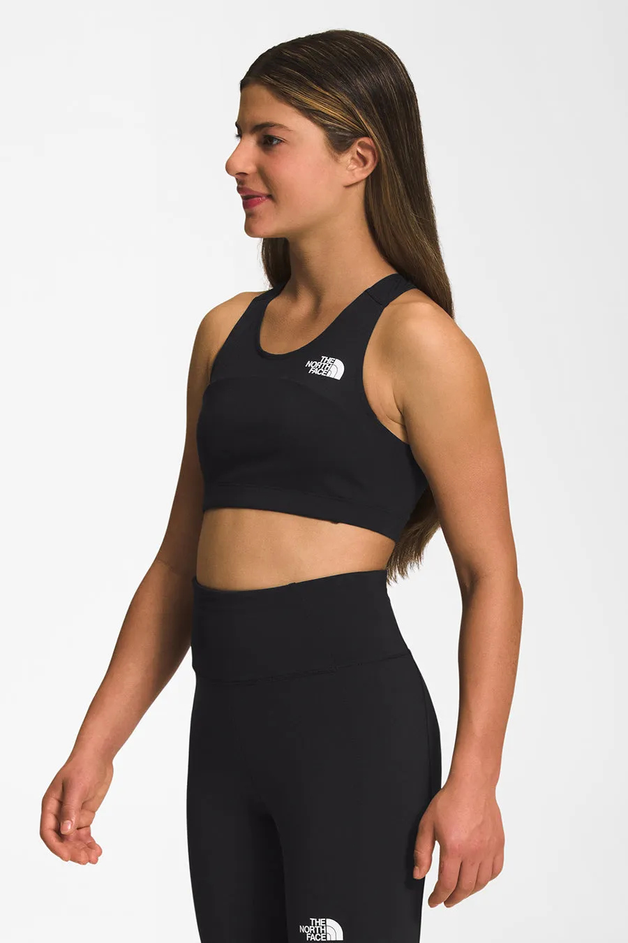 Girls Sports Bra North Face Black