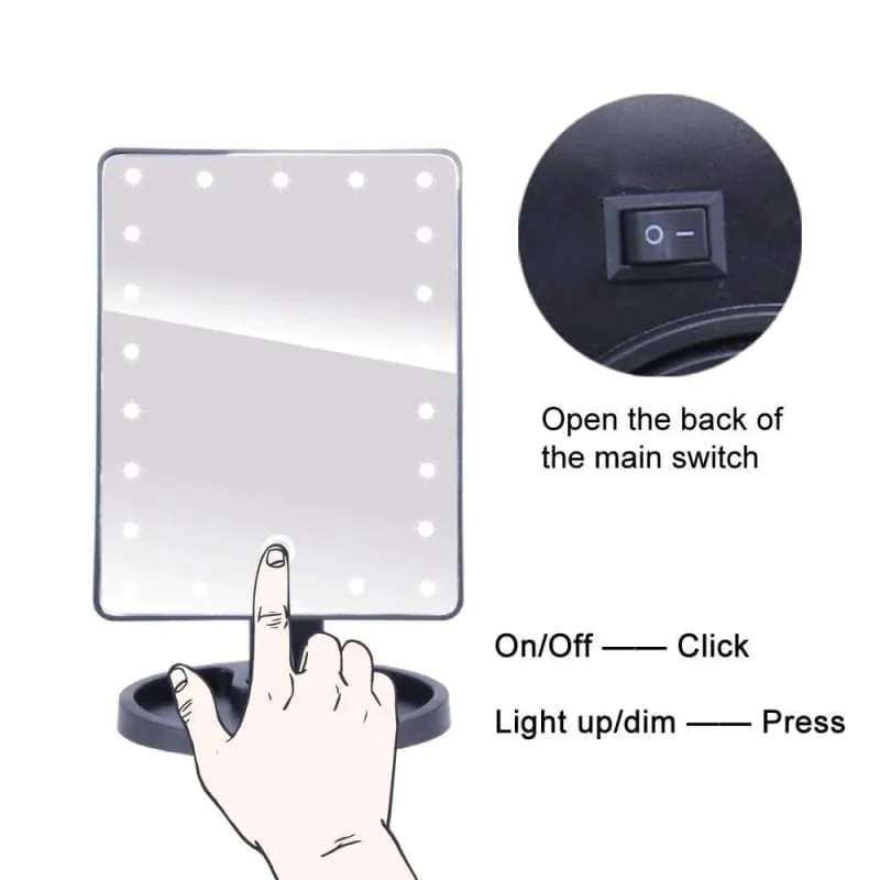 Led Makeup Mirror With Lights