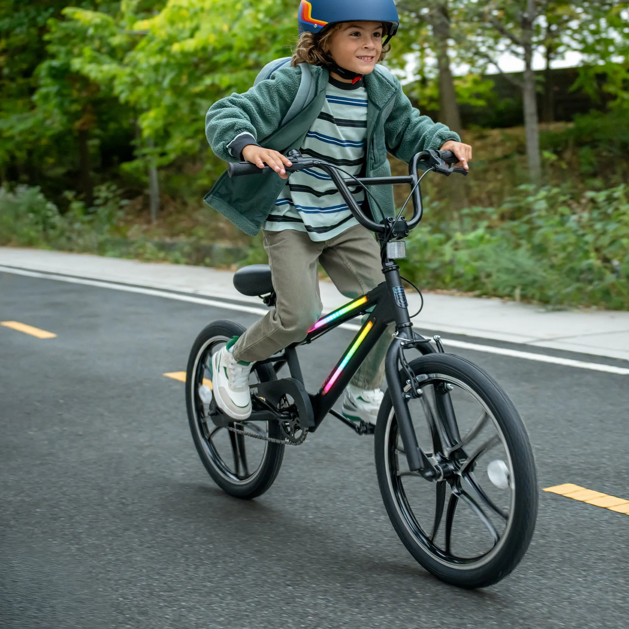 Light Rider 20 BMX-Style Kids’ Light-Up Bike