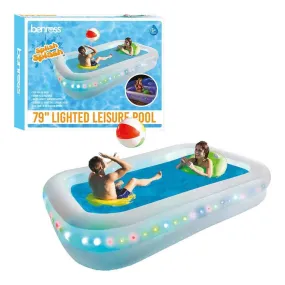 Light up LED Leisure Pool 200x150x50cm