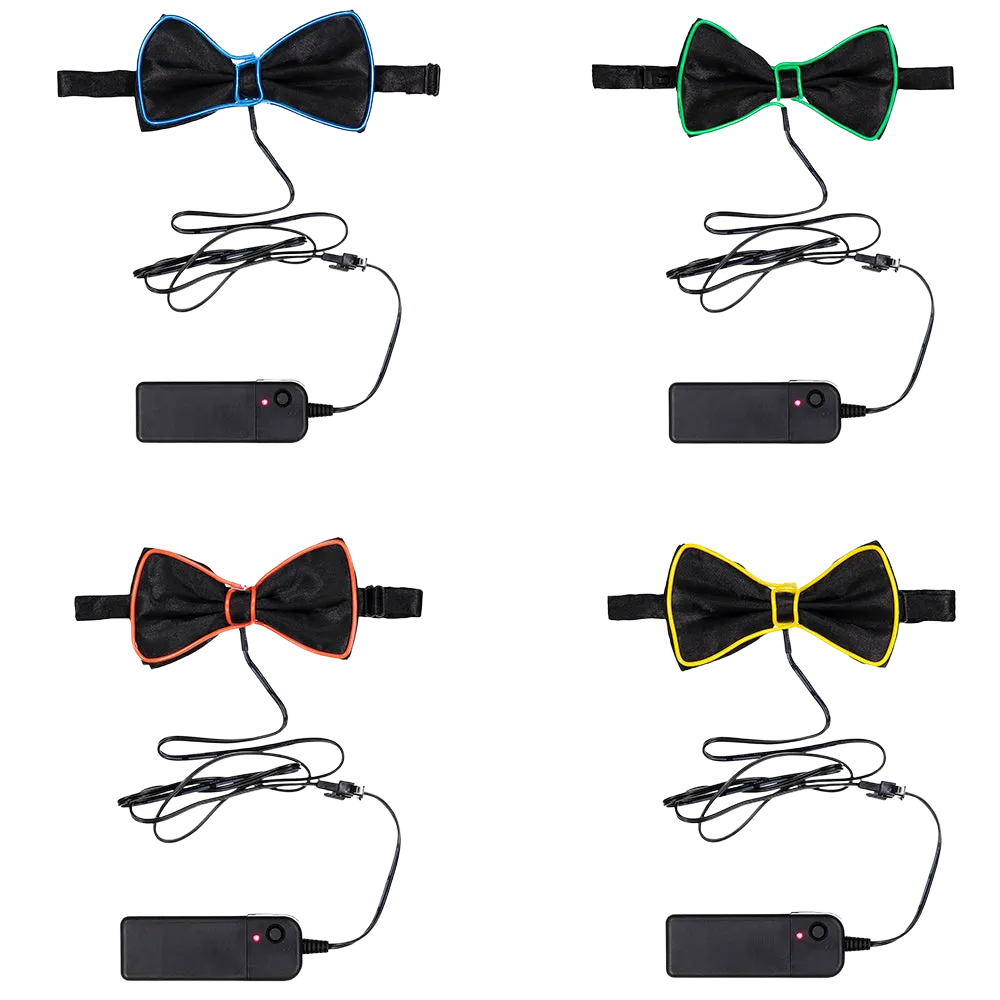 Light Up Led Party Bowtie