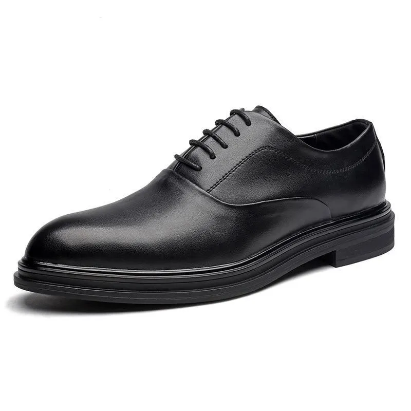 Men Dress Shoes -  Ronald Leather Oxford Shoes