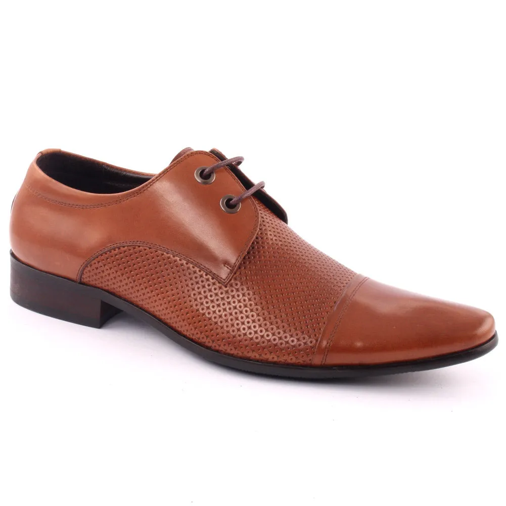 Men’s ‘Erny’ Leather Laced-up Office Wear Oxfords Shoes