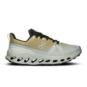 On Running Cloudsurfer Trail Waterproof (Womens) - Safari/Mineral