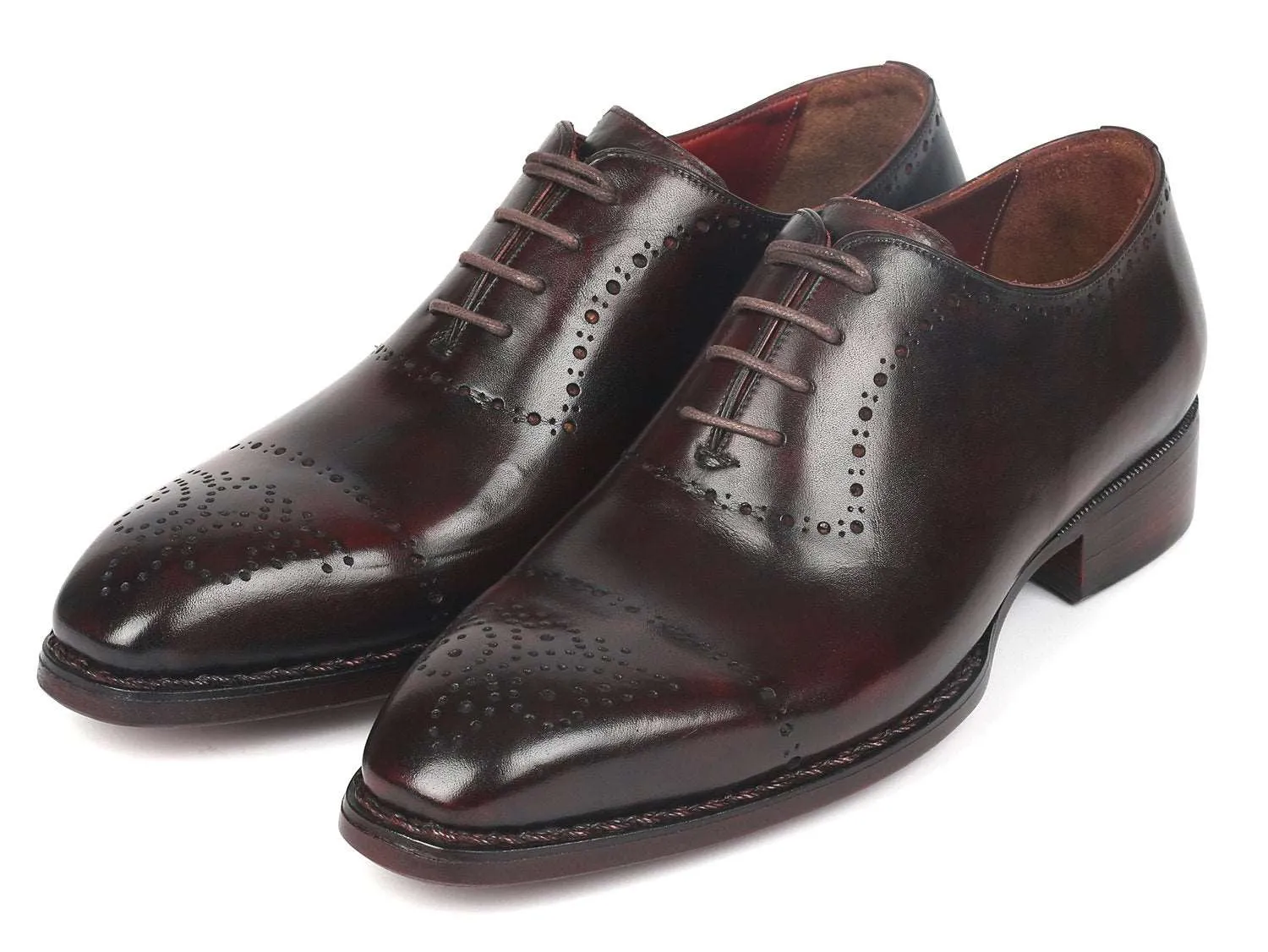 Paul Parkman Hand-Painted Leather Oxfords