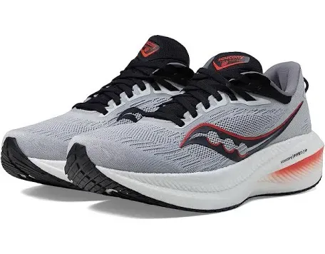 Saucony Triumph 21 (Concrete/Black) - Men's