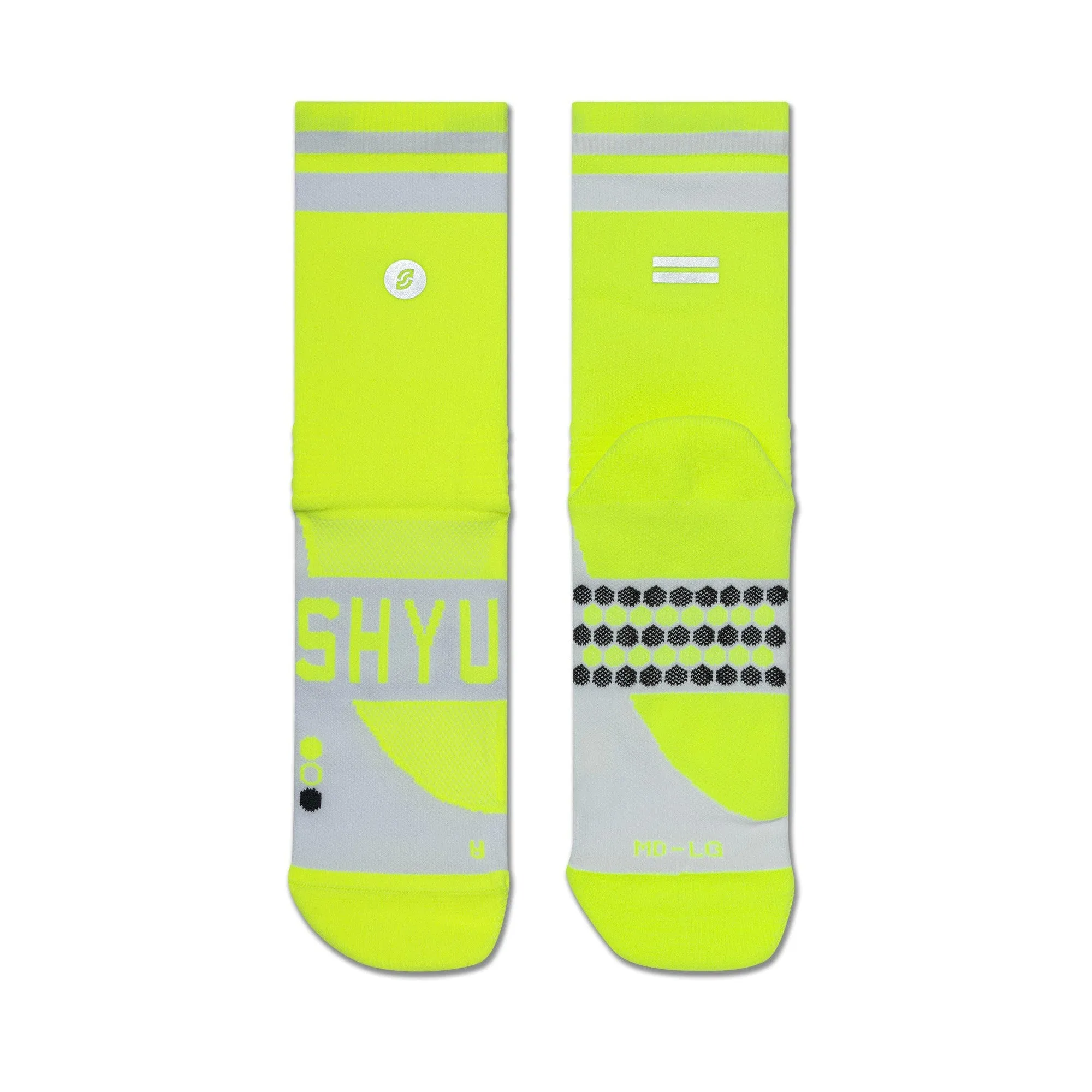 Shyu Racing Socks - Volt | White | White