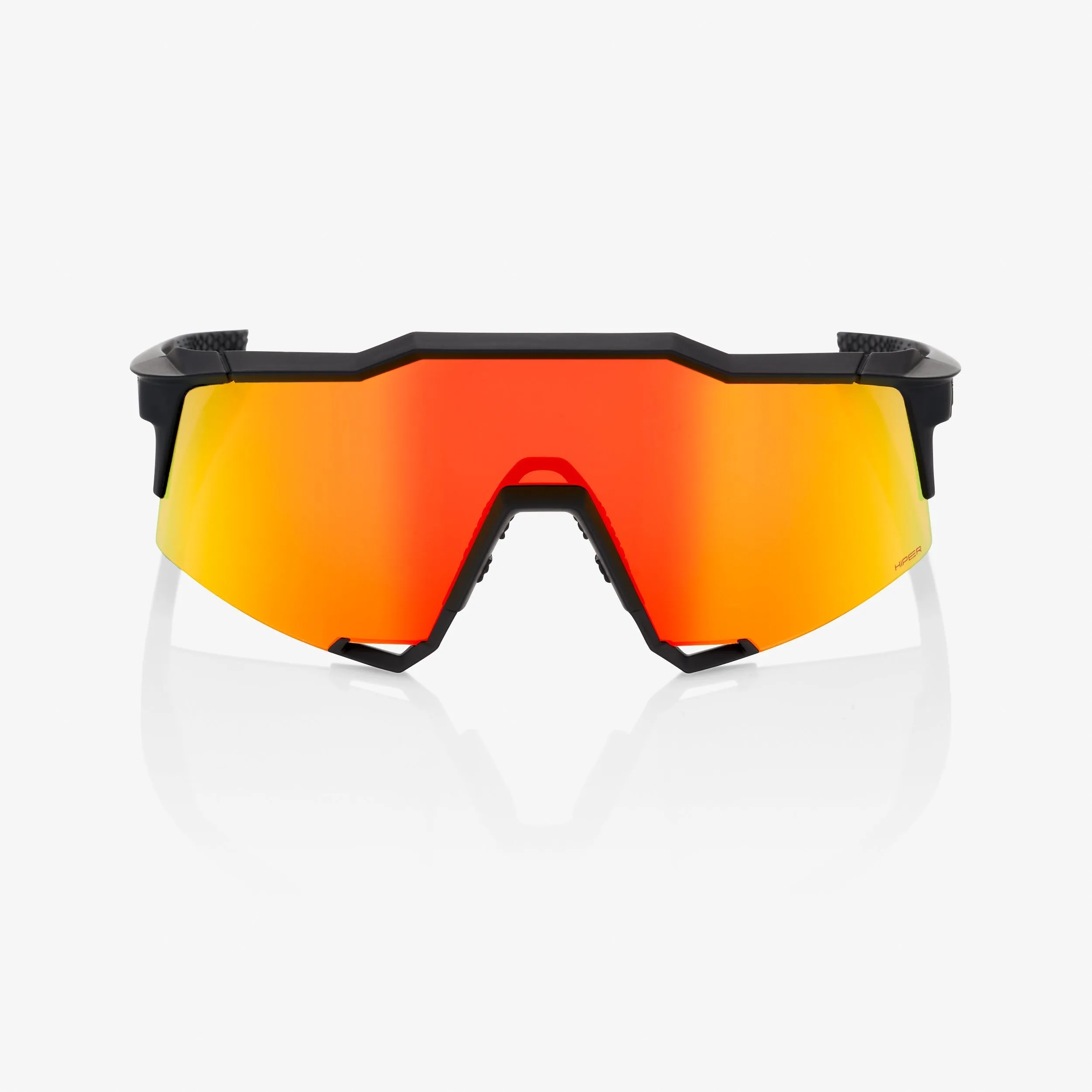 SPEEDCRAFT - Soft Tact Black - HiPER Red Multilayer Mirror Lens