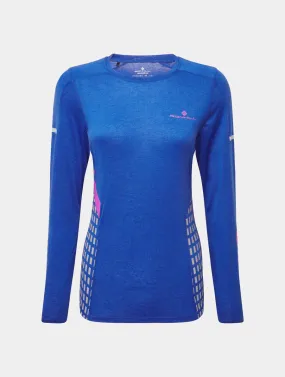 Tech Afterhours LS Top | Cobalt/Thistle/Reflect