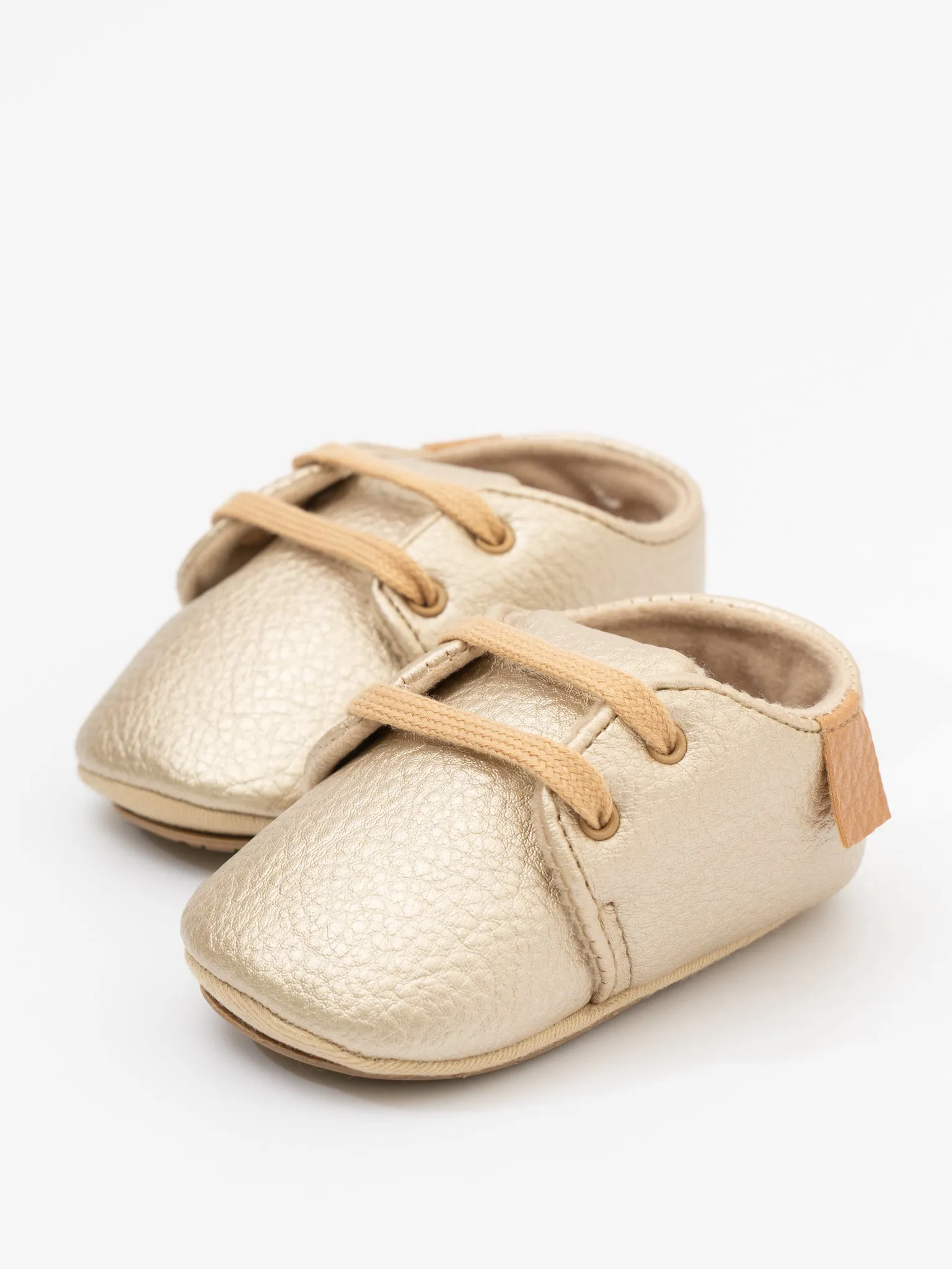 Unisex Lace Moccasin Shoes For Baby