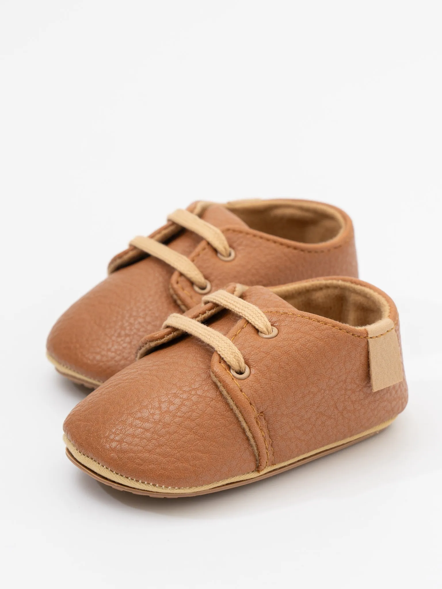 Unisex Lace Moccasin Shoes For Baby