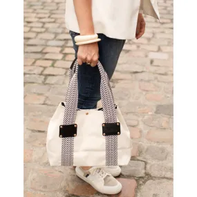 White Canvas Tote Bag