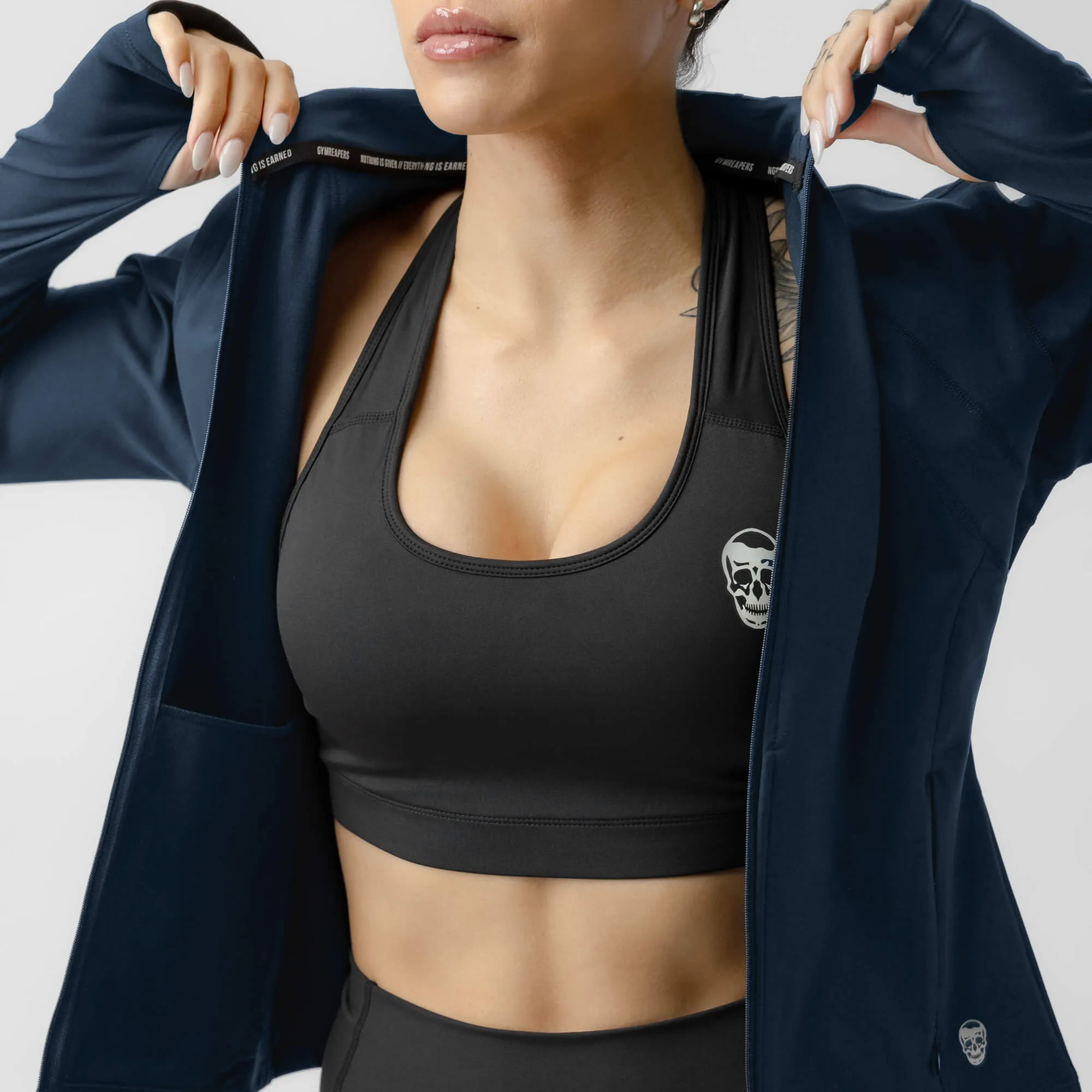 Women's Performance Running Jacket - Navy